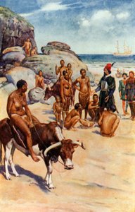 De Portugezen en Hottentotten door Walter Stanley Paget