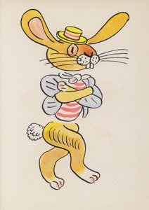 Figuren uit Kinderboeken: Brer Rabbit door Walter Trier