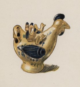 Oud Speelgoed geschilderd door Walter Trier