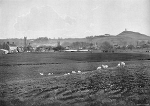 Glastonbury en de Tor, ca. 1896