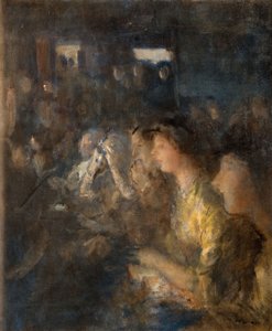 Scène in een theater