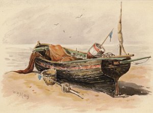 Franse Vissersboot door Walter William May