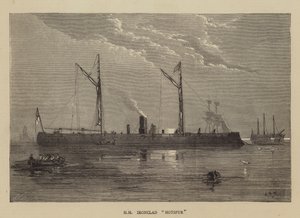 HM Ironclad Hotspur door Walter William May