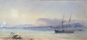 Schepen voor Anker door Walter William May