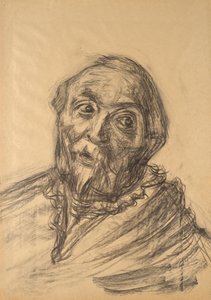 Portret van een oude man door Walther Gamerith