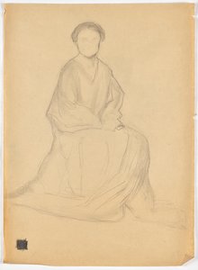 Studie van een dame