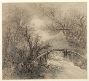 Album van Landschappen: Blad 1 door Wang Gai