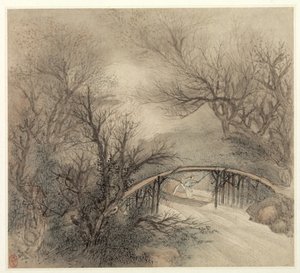 Album van Landschappen: Blad 1 door Wang Gai