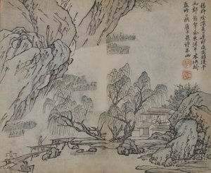 Blad uit de Mosterdzaadtuin Handleiding voor Schilderen Jieziyuan huazhuan