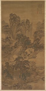 Landschap door Wang Hui