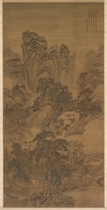 Landschap door Wang Hui