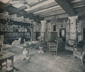 De Buccaneer Room, Carlyle Club, Piccadilly, 1915 door Waring and Gillow