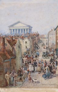 Hill Street, 1850 door Warren Blackham