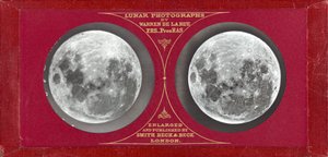 Volle maan,1858-1859, gedrukt 1862 (foto) door Warren De La Rue