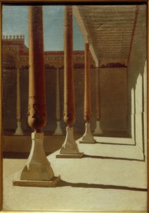 Galerij in de citadel van Samarkand