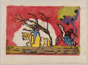 2 Exemplare: Für Klänge S.1 door Wassily Kandinsky