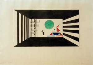 Schilderijen van een tentoonstelling, Schilderij II: Gnomus door Wassily Kandinsky