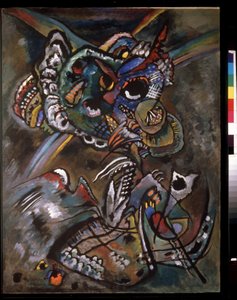 Schemering door Wassily Kandinsky