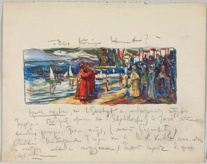 De Koning Komt door Wassily Kandinsky
