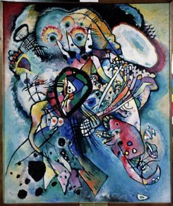 Twee ovalen door Wassily Kandinsky