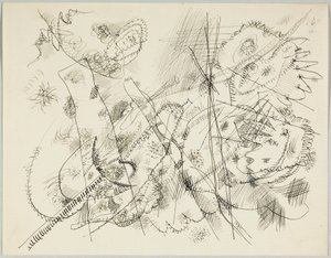 Ontwerp voor een ets door Wassily Kandinsky
