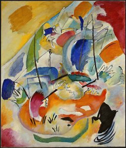 Improvisatie 31 Zeeslag door Wassily Kandinsky