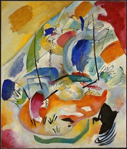 Improvisatie 31, zeeslag door Wassily Kandinsky