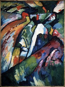 Improvisatie 7 (schilderij van Vassily Kandinsky) door Wassily Kandinsky