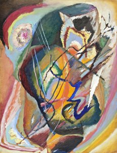 Improvisatie zonder titel III door Wassily Kandinsky