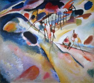 Landschap door Wassily Kandinsky
