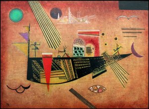 Launisch (grillig) door Wassily Kandinsky