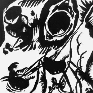 Motief uit Improvisatie 25 door Wassily Kandinsky
