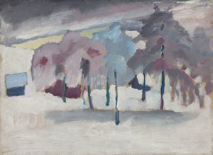 Murnau – Bomen in de sneeuw