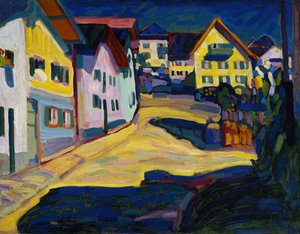 Murnau, Burggrabenstrasse 1 door Wassily Kandinsky