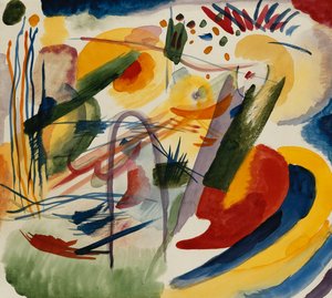 Geen Titel door Wassily Kandinsky