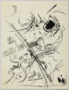 Zonder titel door Wassily Kandinsky