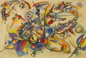 Zonder titel door Wassily Kandinsky