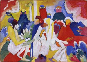 ""Oosters"" door Wassily Kandinsky