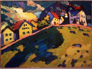 Zomerlandschap door Wassily Kandinsky