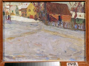 Stadslandschap door Wassily Kandinsky
