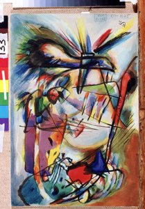 Zinloos schilderij door Wassily Kandinsky