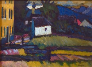 Peterskapel in Murnau door Wassily Kandinsky
