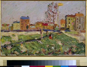 Schwabing, München door Wassily Kandinsky