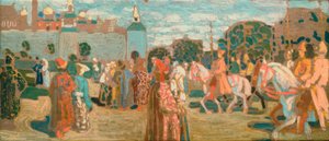 Schets voor zondag (Oud-Russisch) door Wassily Kandinsky