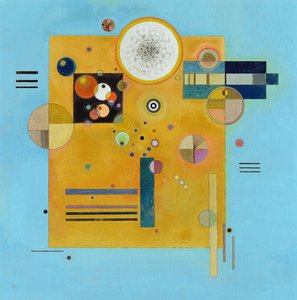 Zachte druk, 1931 door Wassily Kandinsky