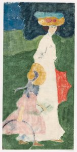 Sommer door Wassily Kandinsky