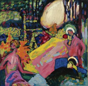 Witte Toon door Wassily Kandinsky