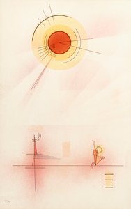 Zonneschijn door Wassily Kandinsky