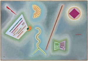 Oppervlakken en lijnen door Wassily Kandinsky