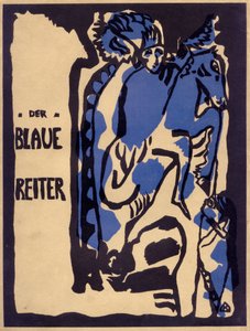 De Blauwe Ruiter, 1912 door Wassily Kandinsky